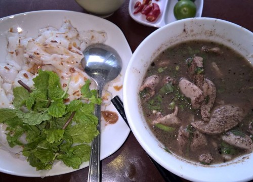 Bánh mướt xáo lòng