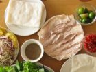 Suất Bánh tráng cuốn thịt heo Hoàng bèo