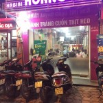 Bánh tráng cuốn thịt heo ở Đống Đa